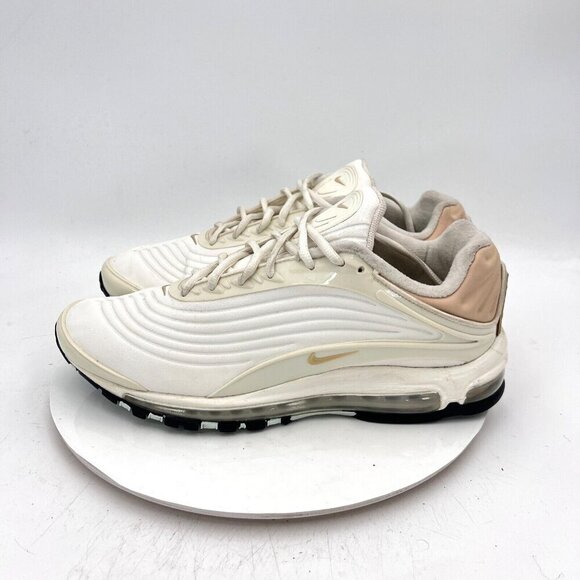 Nike Air Max Deluxe Men Size 11.5 AO8284-100 White Sail Peach Training Shoes - Picture 1 of 11